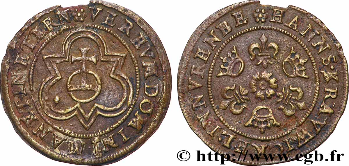 ROUYER - X.JETONS DE NUREMBERG Jeton de compte MBC+