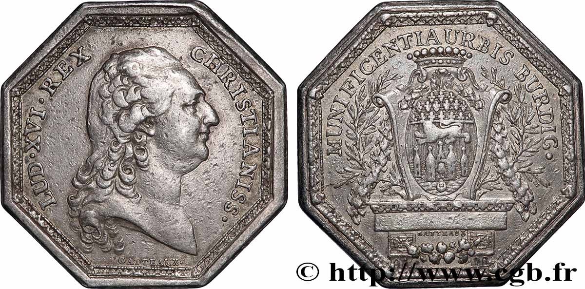 BORDEAUX (VILLE DE ) Récompense de la ville de Bordeaux, 10e type TTB