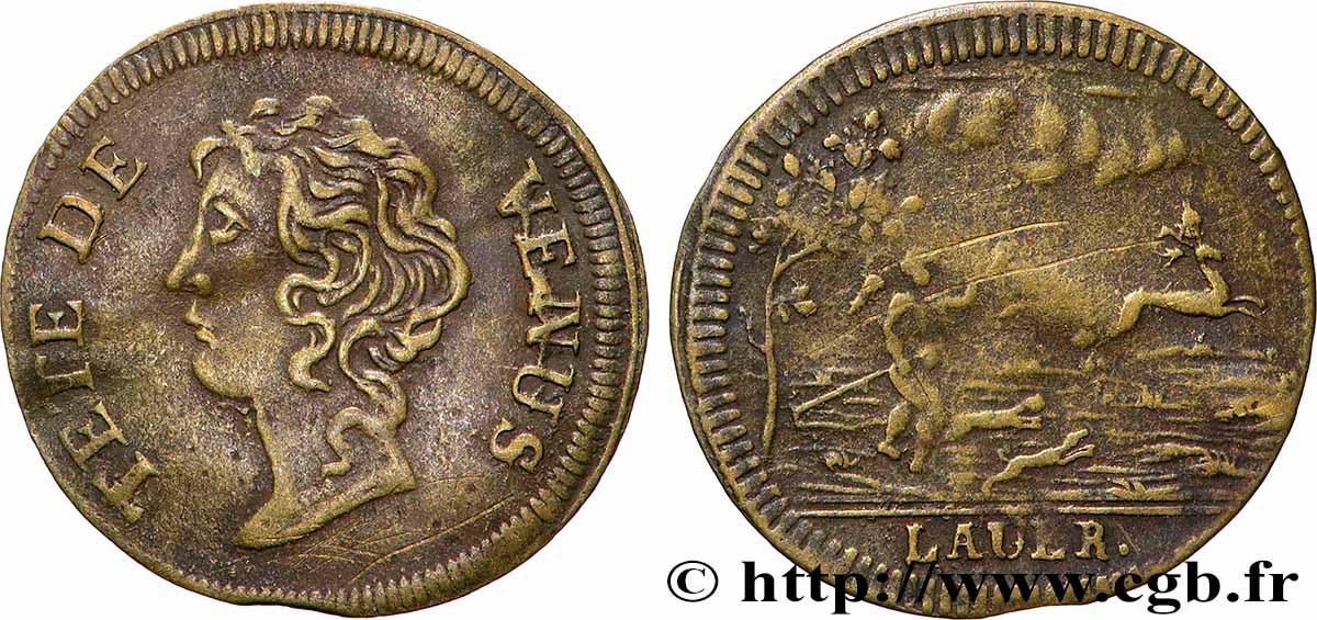 ROUYER - X. NUREMBERG JETONS AND TOKENS Jeton de compte AU