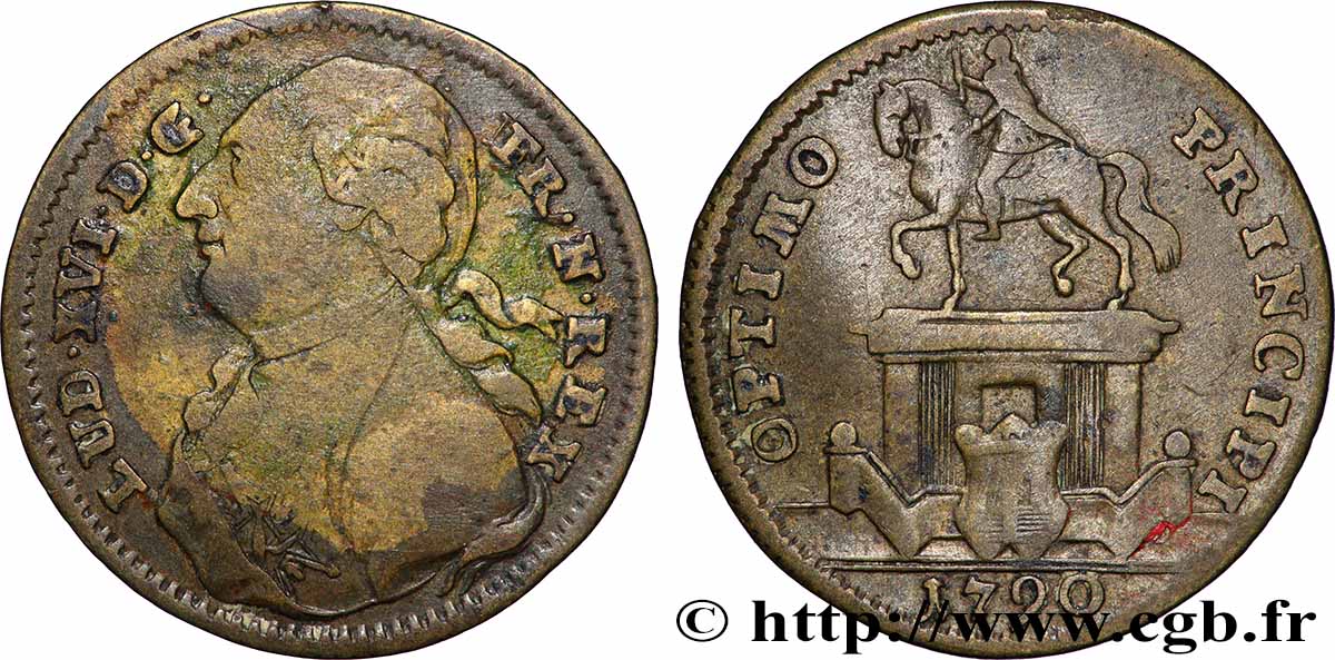 BORDEAUX (VILLE DE ) Statue de Louis XV à Bordeaux TB+