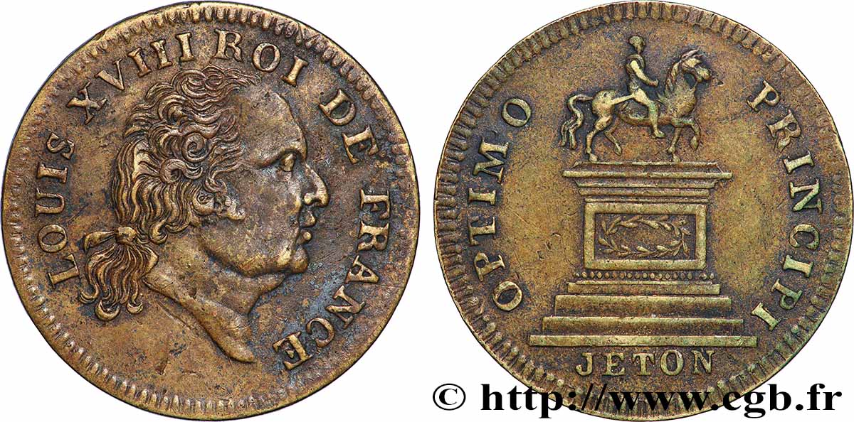 BORDEAUX (VILLE DE ) Statue de Louis XV à Bordeaux TTB