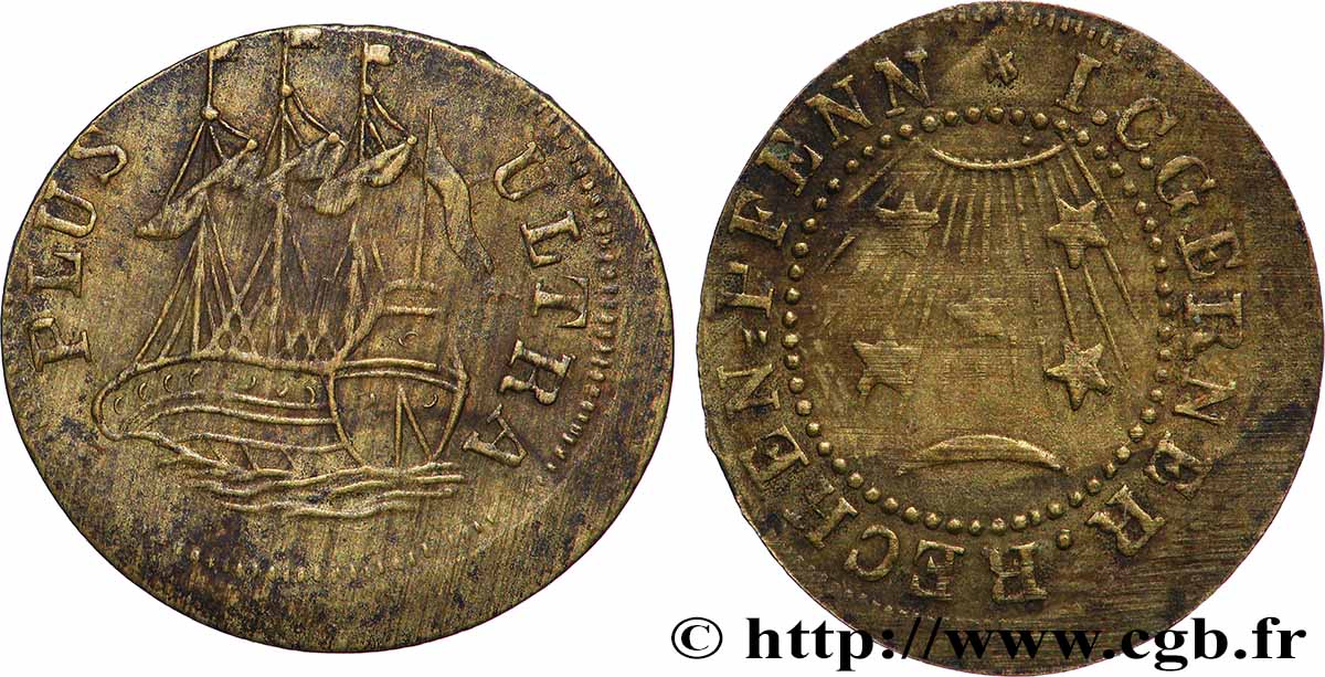 ROUYER - X. JETONS DE NUREMBERG Jeton de compte TTB+