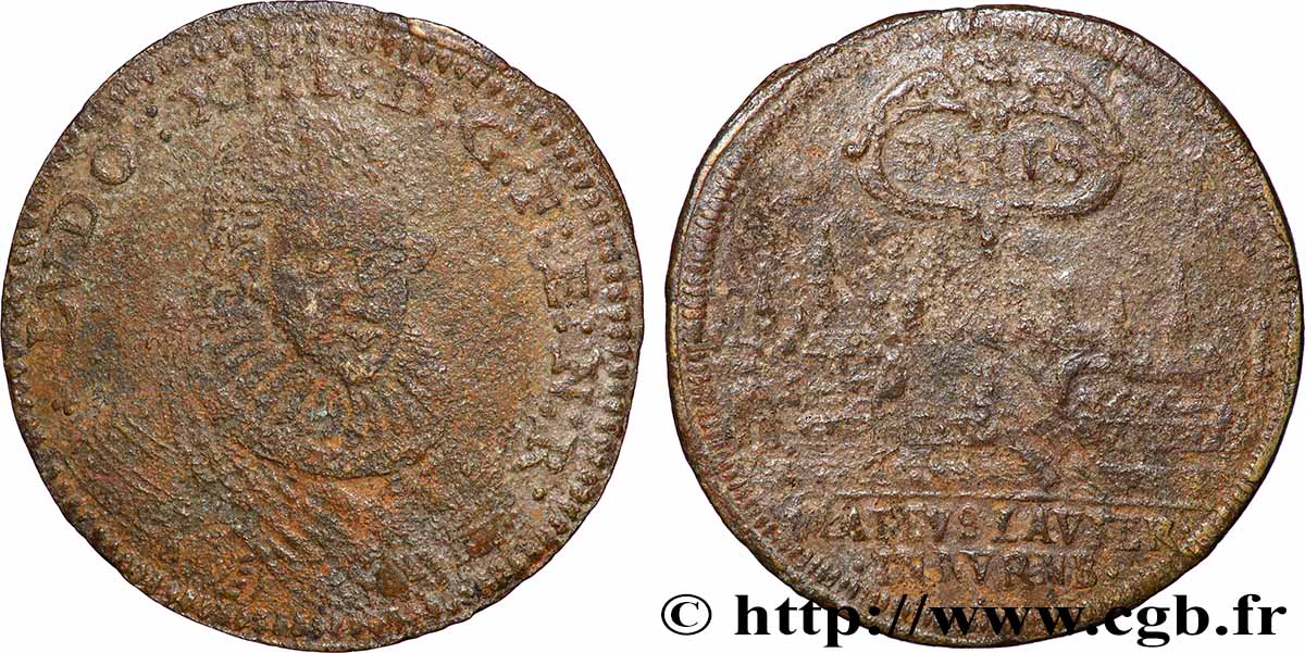 LOUIS XIII LE JUSTE Série municipal B+