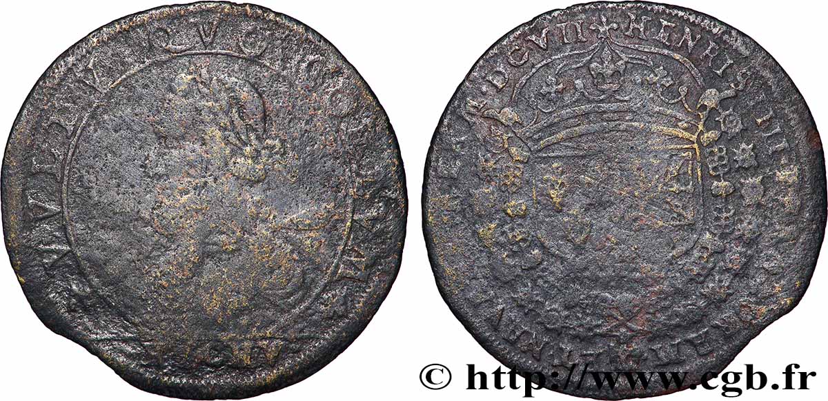 HENRY IV Jeton banal vers 1600 BC