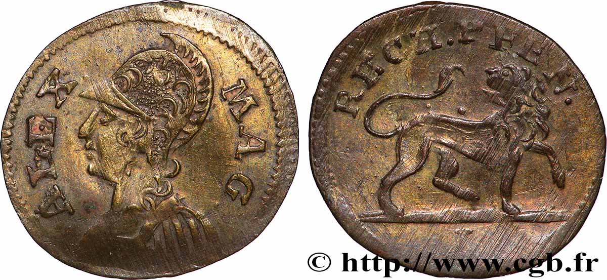 ALLEMAGNE - VILLE LIBRE DE NUREMBERG Alexandre le Grand  MBC