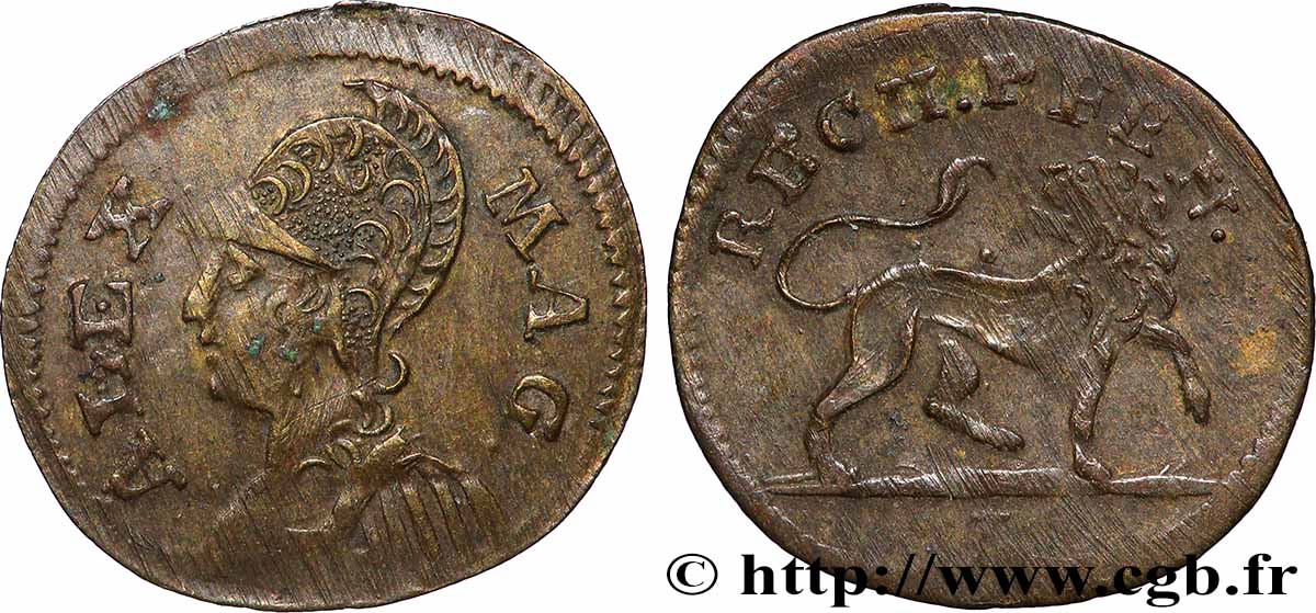 ALLEMAGNE - VILLE LIBRE DE NUREMBERG Alexandre le Grand  MBC