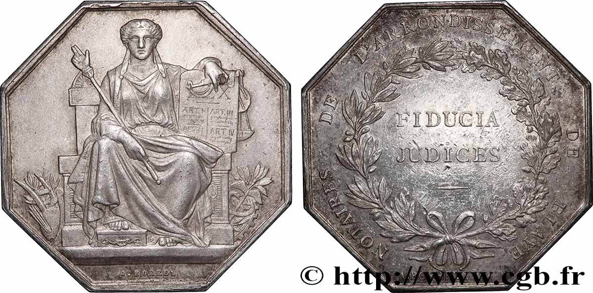 NOTAIRES DU XIXe SIECLE Notaires de Blaye TTB+