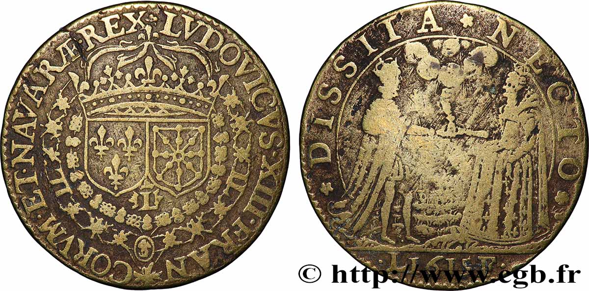 LOUIS XIII LE JUSTE La réconciliation TB+/TB