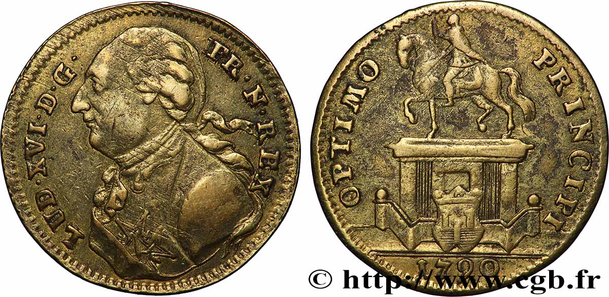 BORDEAUX (VILLE DE ) Statue de Louis XV à Bordeaux TB+