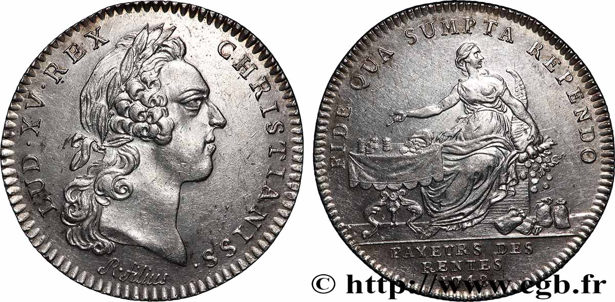 CONTROLEURS PAYEURS DES RENTES CONTROLEURS PAYEURS DES RENTES, émission  de 1756 TTB+