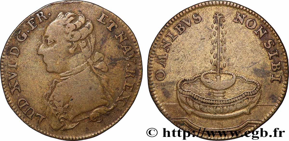 LOUIS XVI Roi constitutionnel TB+