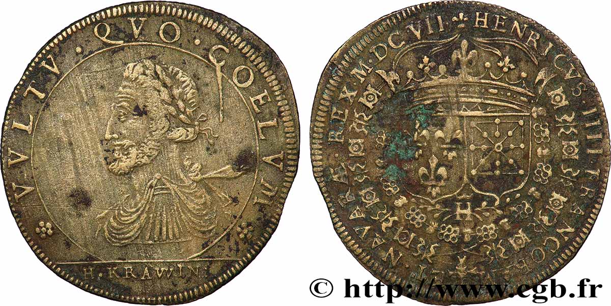 HENRY IV Jeton de compte SS