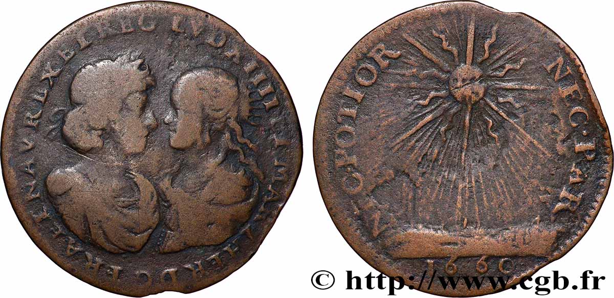 LOUIS XIV LE GRAND ou LE ROI SOLEIL Mariage du roi TB