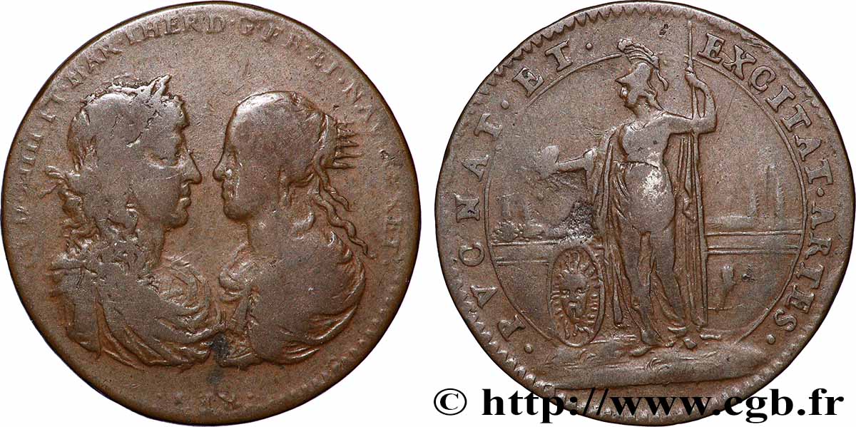 MARIE - THÉRÈSE D&nbsp;AUTRICHE Mariage du Roi TB+