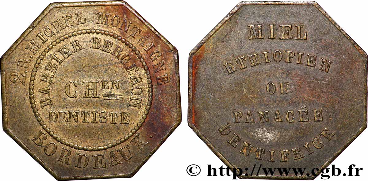 MEDICINE - MEDICAL SOCIETIES - DOCTORS Barbier Bergeron, Chirurgien-dentiste XF