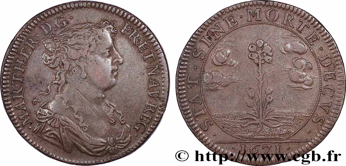 MARIE - THÉRÈSE D&nbsp;AUTRICHE  TTB+