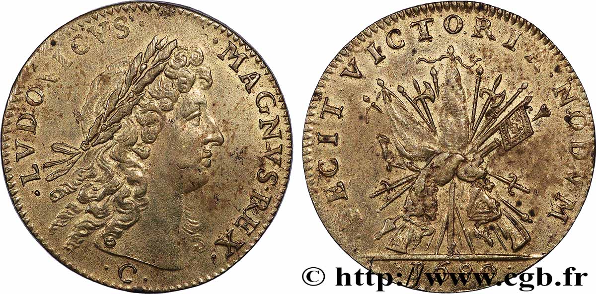 LOUIS XIV LE GRAND ou LE ROI SOLEIL Rattachement de Bar à la France TTB