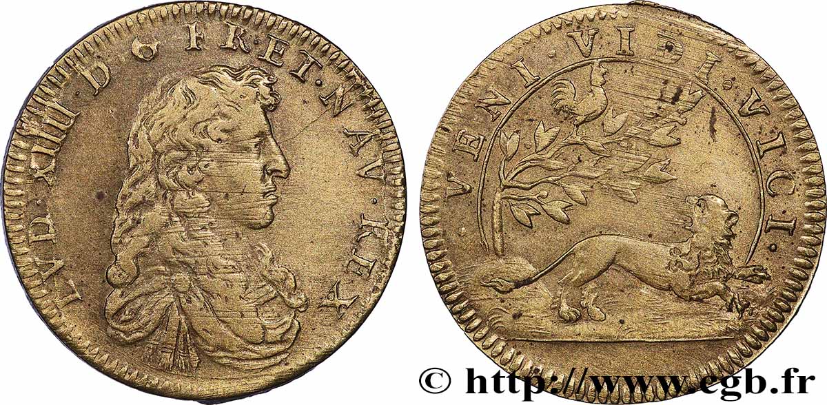 ORDINAIRE DES GUERRES Conquête de la Franche Comté TTB