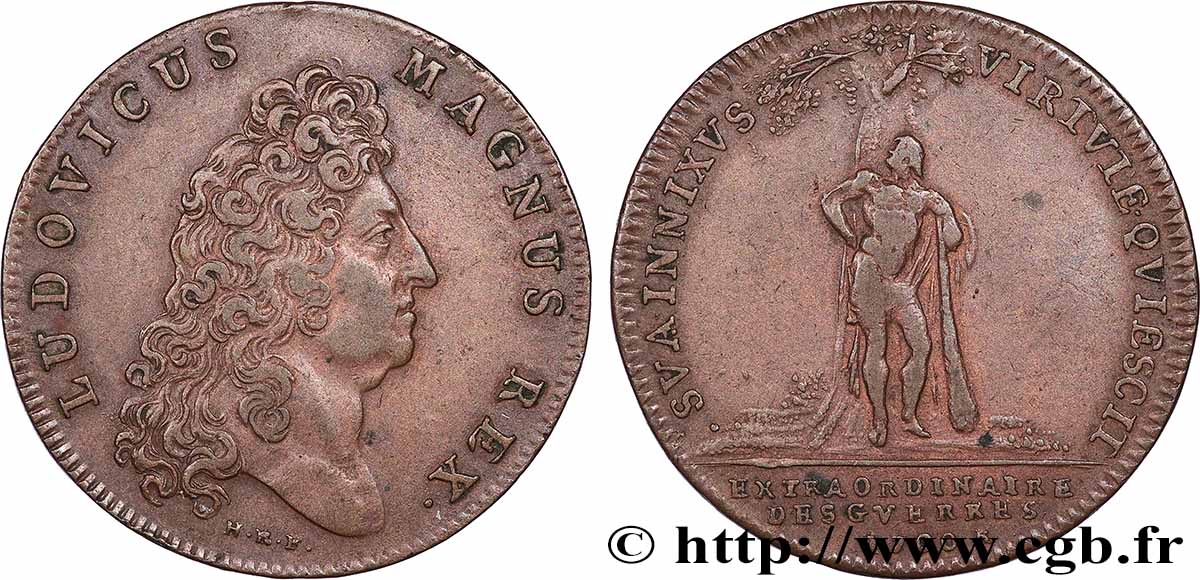 LOUIS XIV LE GRAND OU LE ROI SOLEIL Extraordinaire des guerres TTB