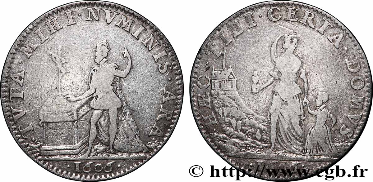 HENRY IV Baptême du Dauphin Louis XIII - Fontainebleau q.BB