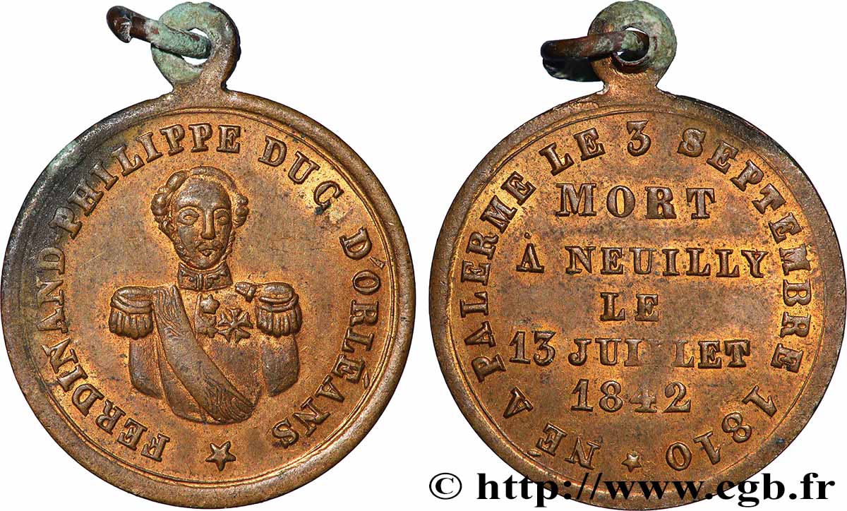 LOUIS-PHILIPPE Ier Ferdinand Philippe, Duc d&nbsp;Orléans TTB