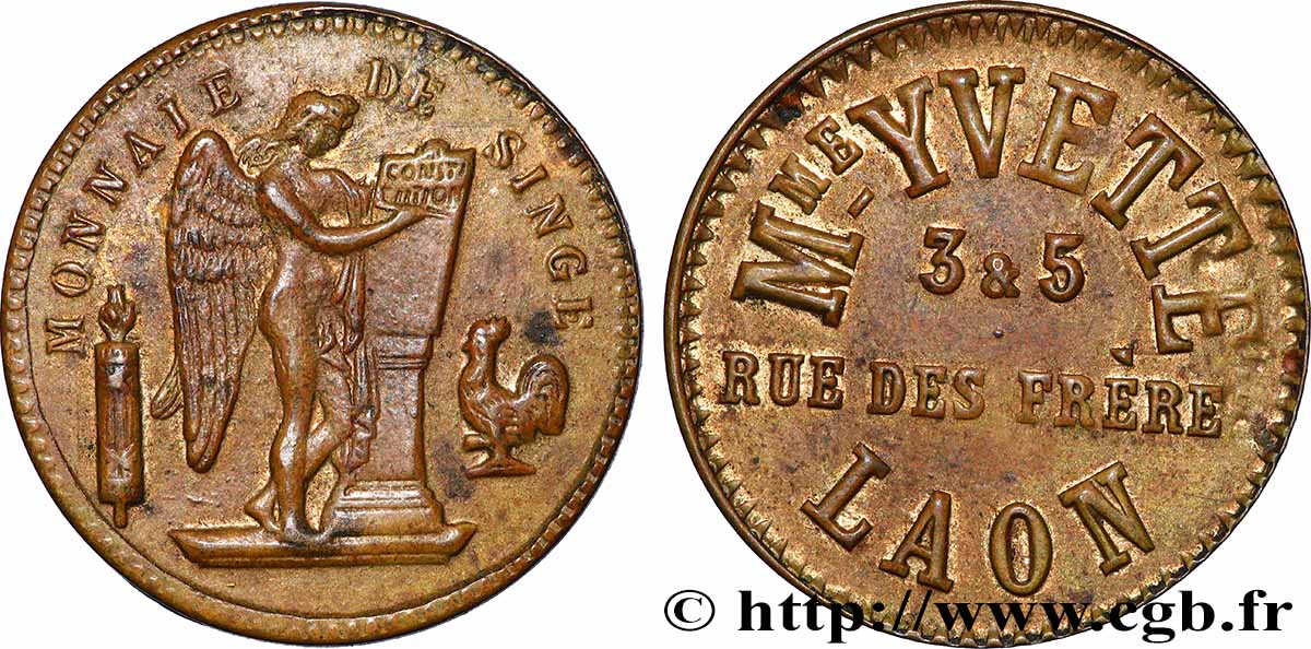 MAISONS CLOSES ET DIVERTISSEMENTS MONNAIE DE SINGE - Madame Yvette BB