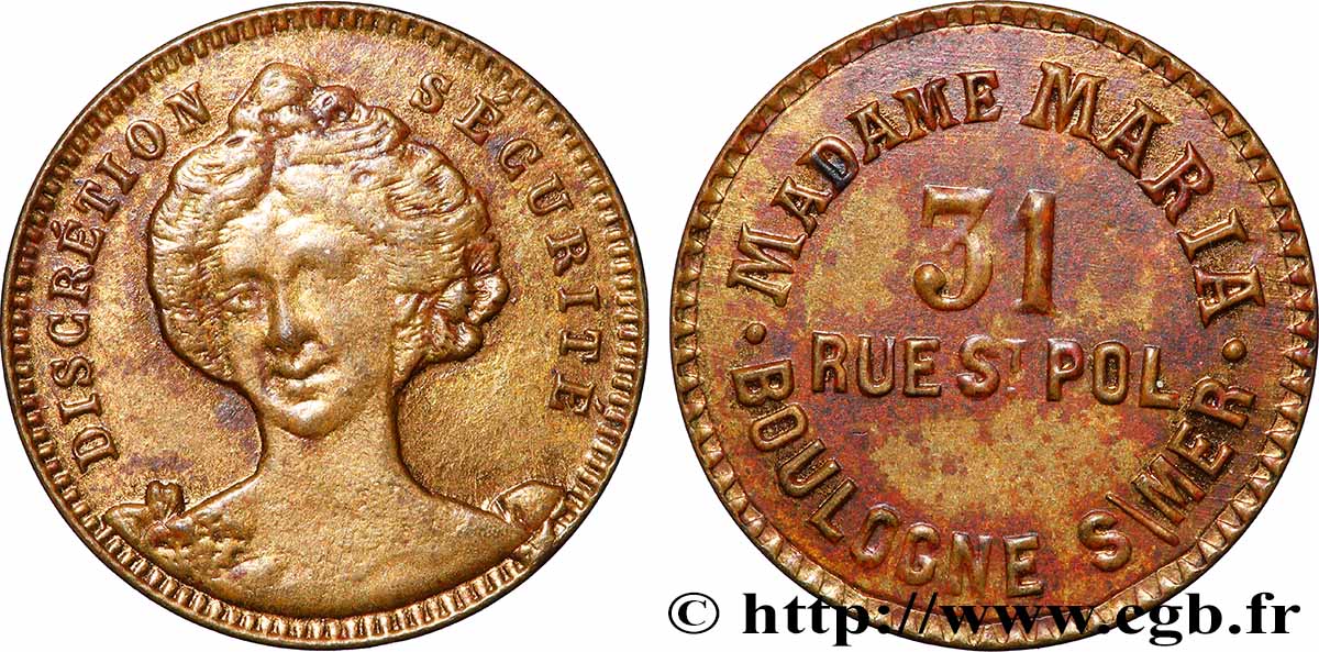 MAISONS CLOSES ET DIVERTISSEMENTS MADAME MARIA TTB+