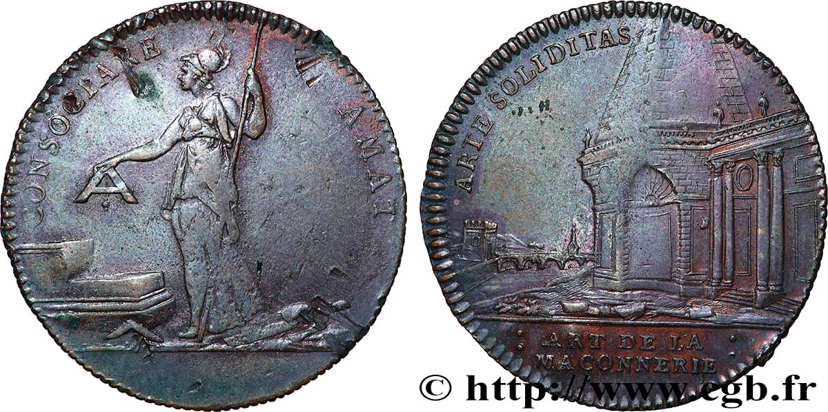 FRANC - MAÇONNERIE ART DE LA MAÇONNERIE TB+