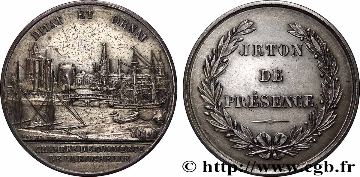 CHAMBRES DE COMMERCE Chambre de commerce de La Rochelle TTB+