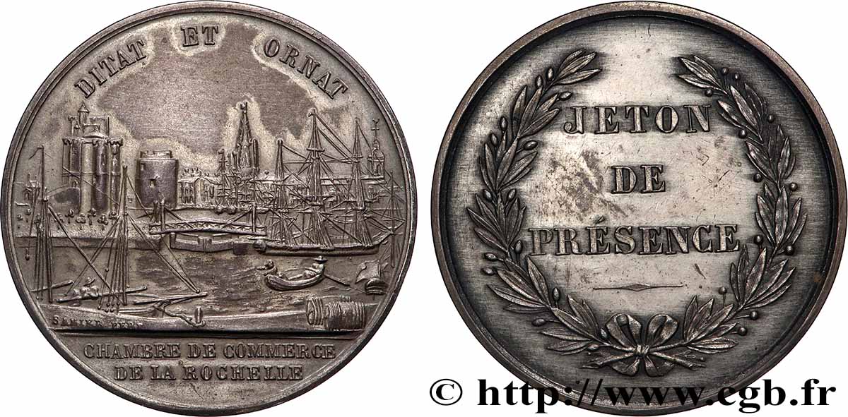 CHAMBRES DE COMMERCE Chambre de commerce de La Rochelle TTB+