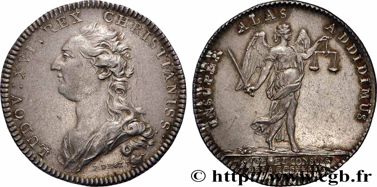 AUNIS ET LA ROCHELLE Juges et consuls de La Rochelle (Louis XVI) AU