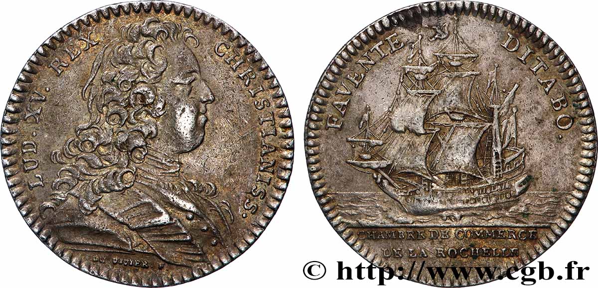 CHAMBRES DE COMMERCE Émission de 1728 (Louis XV) TTB+