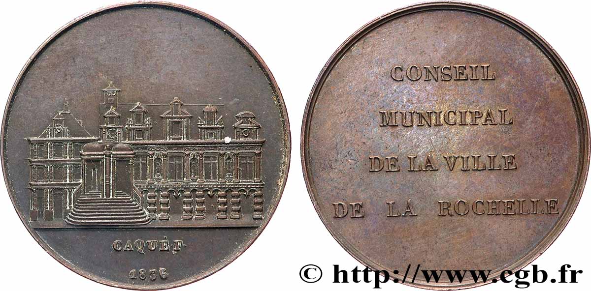 ADMINISTRATIONS - XIXe SIECLE Conseil municipal de La Rochelle MBC+/EBC