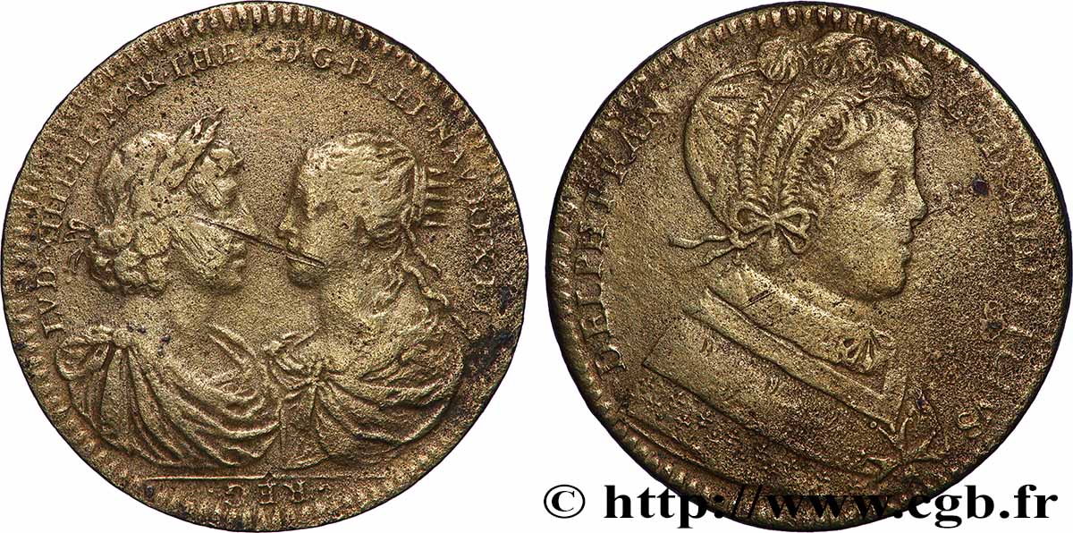 DAUPHINÉ - LOUIS V, LE GRAND DAUPHIN OU MONSEIGNEUR Dauphin de France, fils de Louis XIV VF