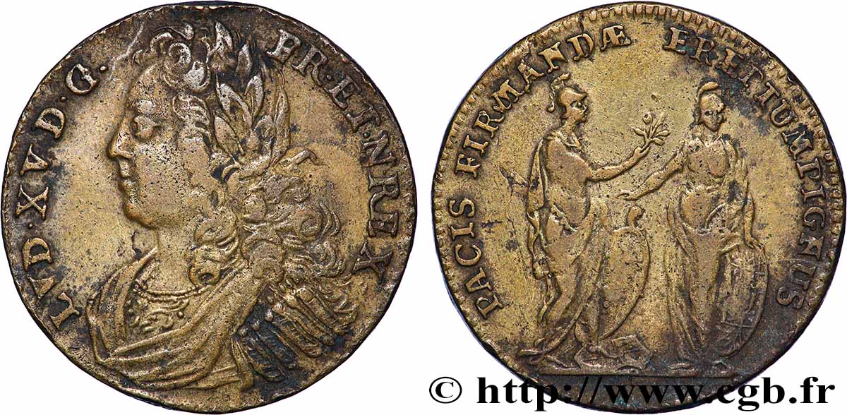 LOUIS XV DIT LE BIEN AIMÉ La prise de Fontarabie (pays Basque) TB+