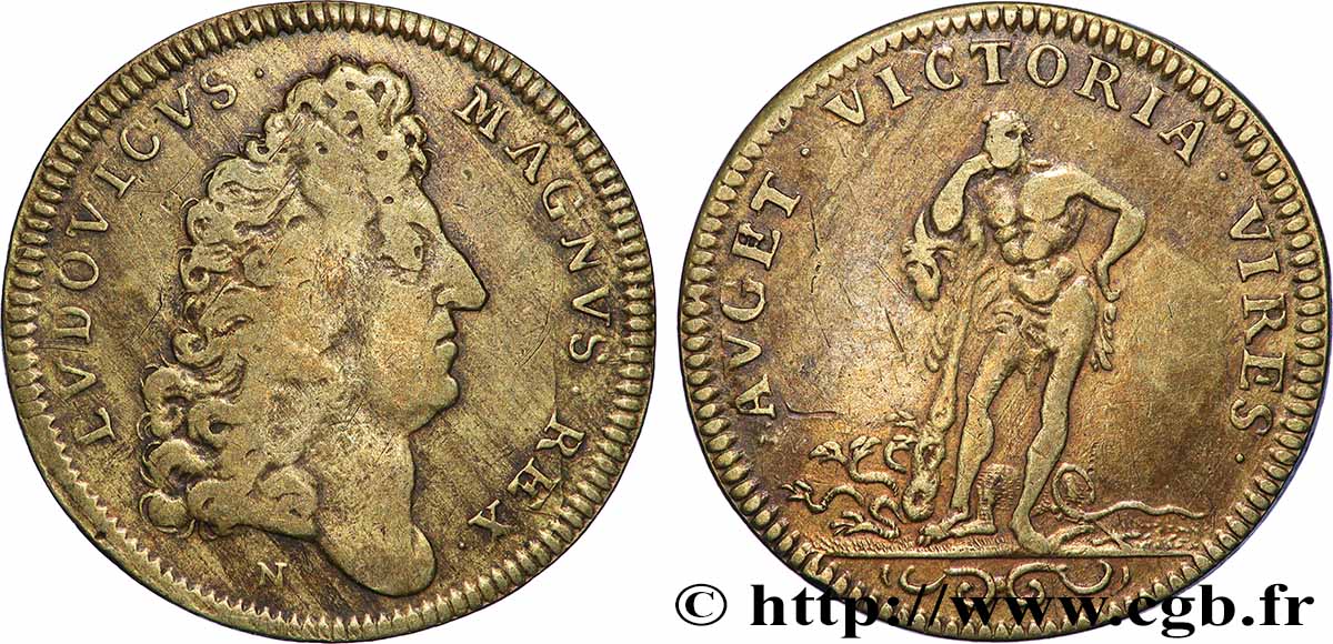 ORDINAIRE DES GUERRES Prise de Namur en 1692 TB+