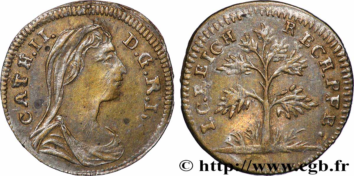 RUSSIA - CATHERINE II Catherine II XF