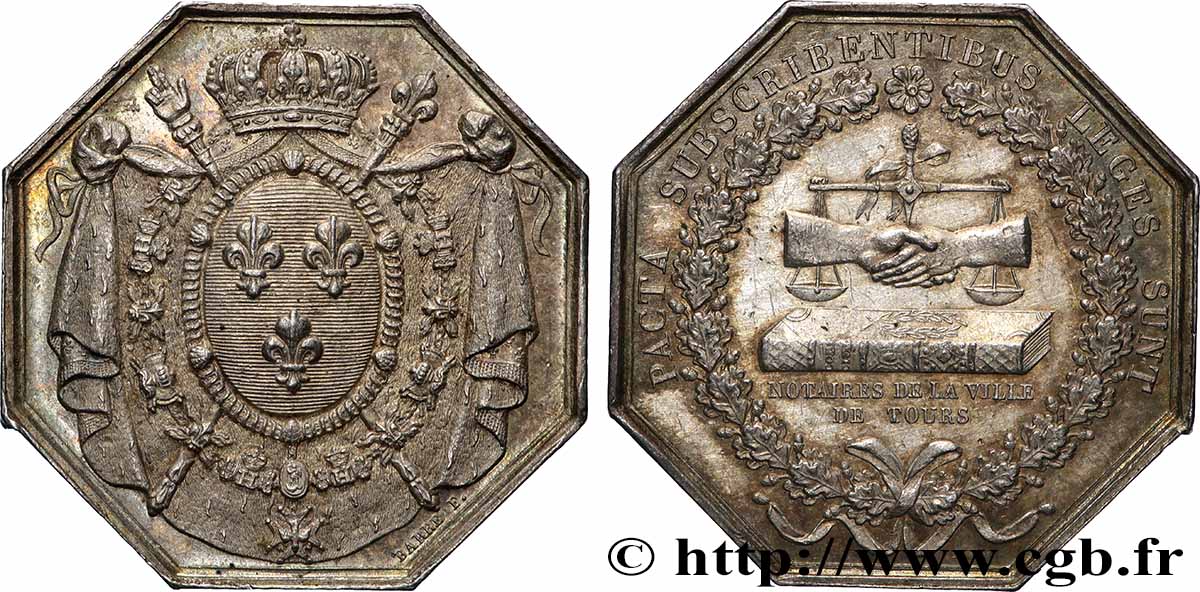 NOTAIRES DU XIXe SIECLE Notaires de Tours MBC+