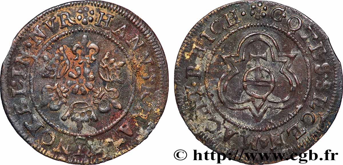 ROUYER - X. JETONS DE NUREMBERG Jeton de compte TB+