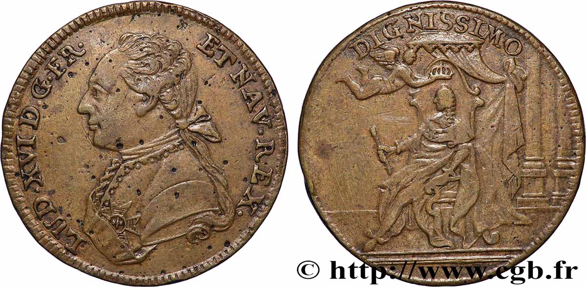 LOUIS XVI Couronnement TTB