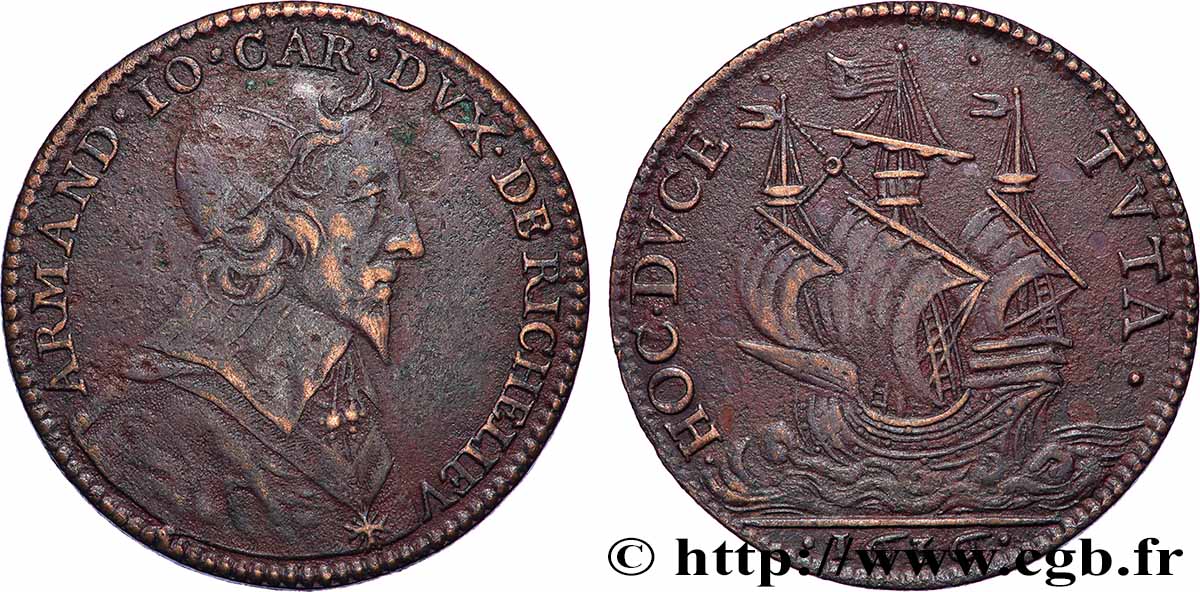 ARMAND JEAN DU PLESSIS, CARDINAL DUC DE RICHELIEU Cardinal de Richelieu BC+/MBC