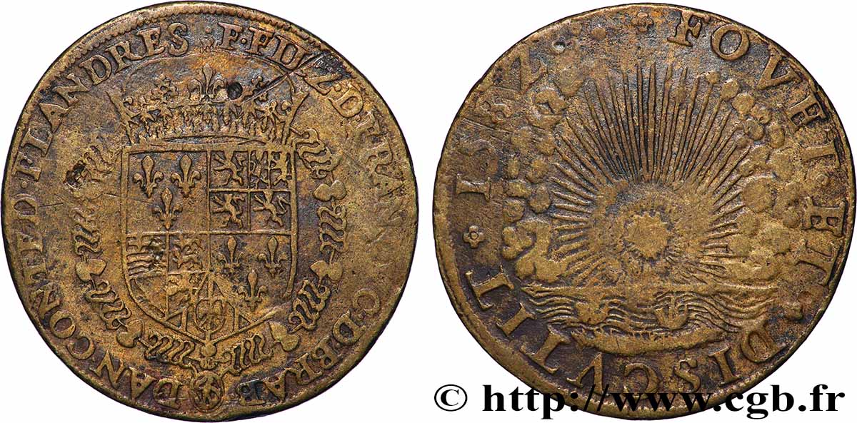 François, duc d&nbsp;Alençon puis d&nbsp;Anjou, Brabant et comte de Flandre FRANÇOIS, DUC D&nbsp;ALENÇON PUIS D&nbsp;ANJOU, BRABANT ET COMTE DE FLANDRE q.BB