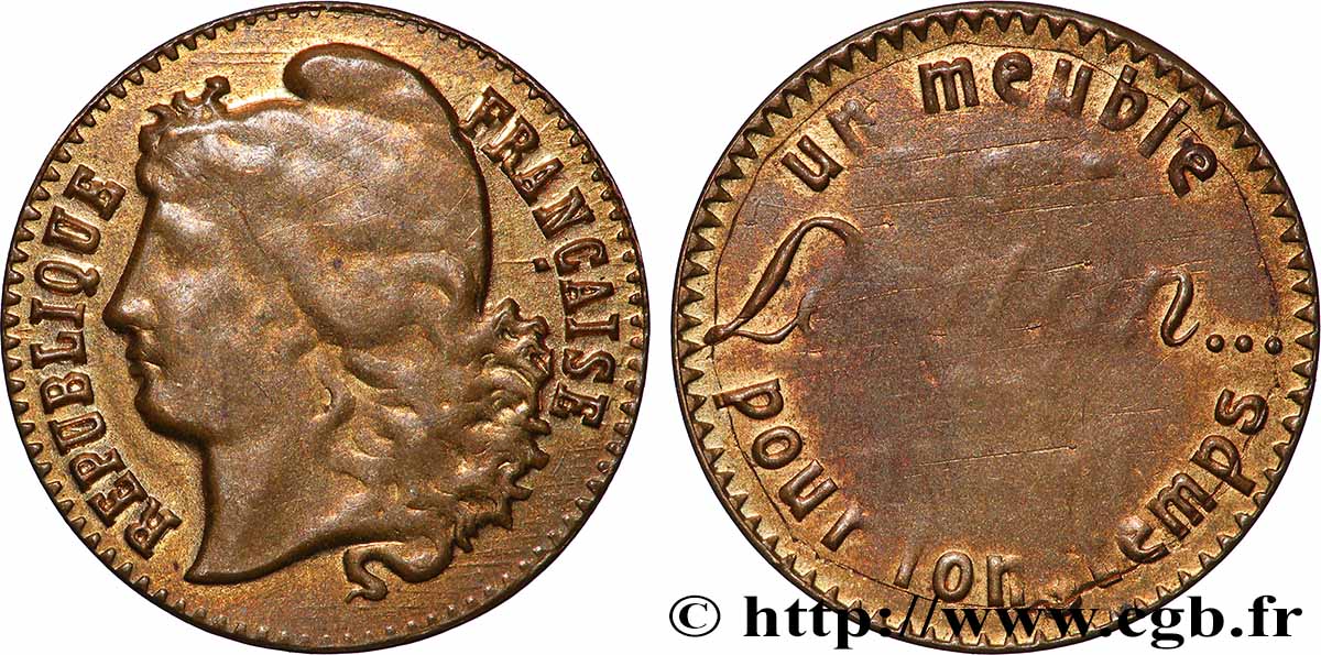 JETONS PUBLICITAIRES Meuble Levitan SS