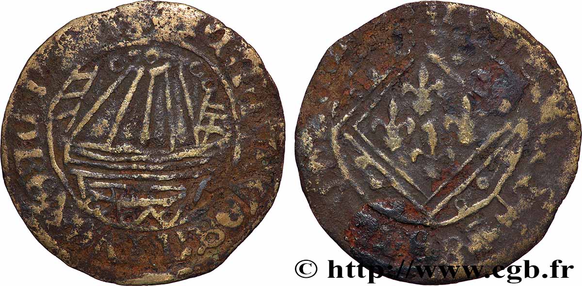 ROUYER - X. JETONS DE NUREMBERG Jeton de compte à la nef B+