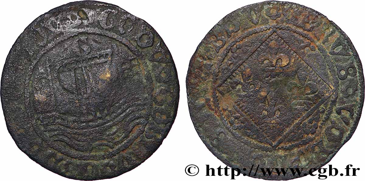 ROUYER - X. JETONS DE NUREMBERG Jeton de compte à la nef TB+