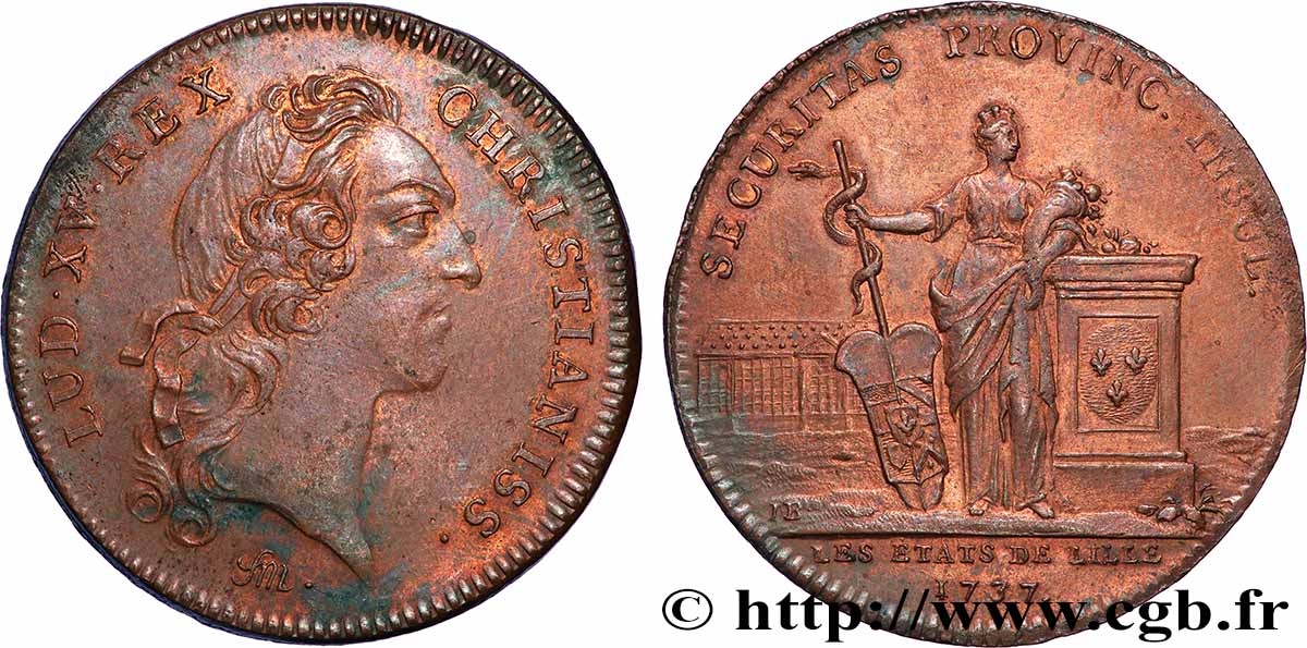 LILLE États de Lille, émission de 1747 TTB