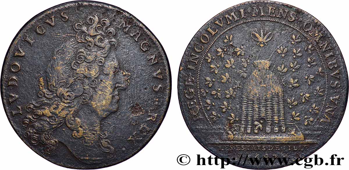 LOUIS XVI - VILLE DE LILLE États de Lille q.BB