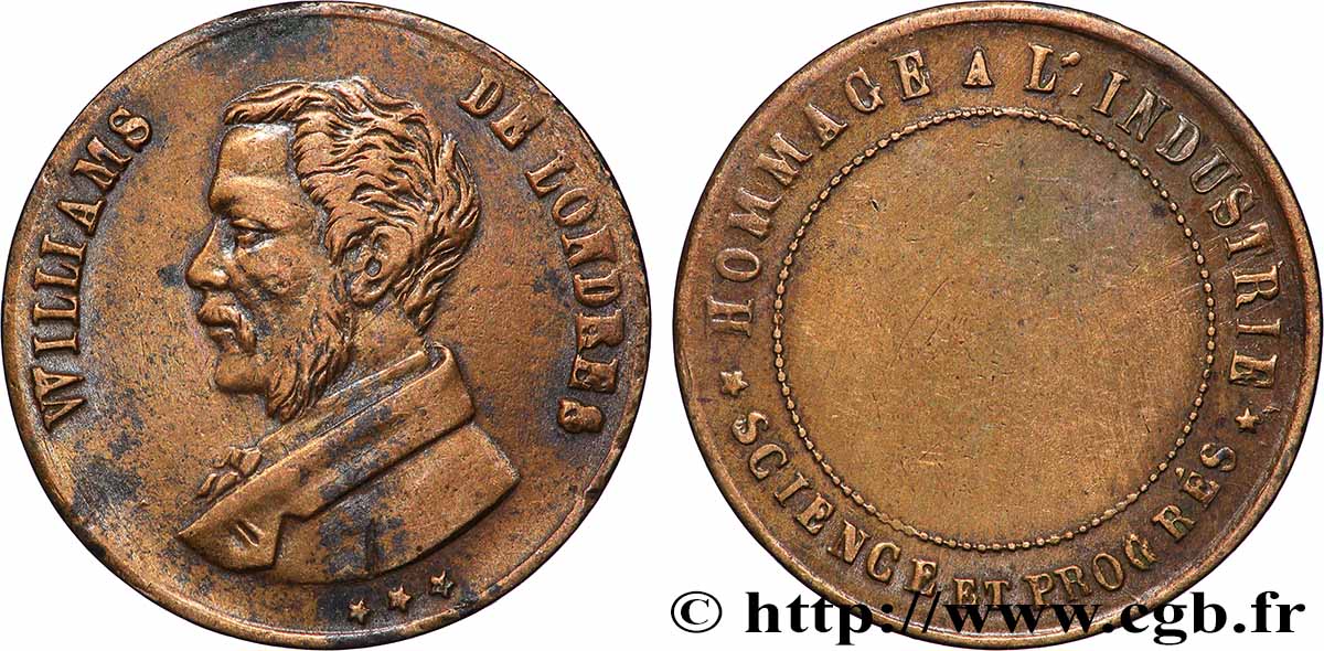 JETONS PUBLICITAIRES Williams de Londres MBC