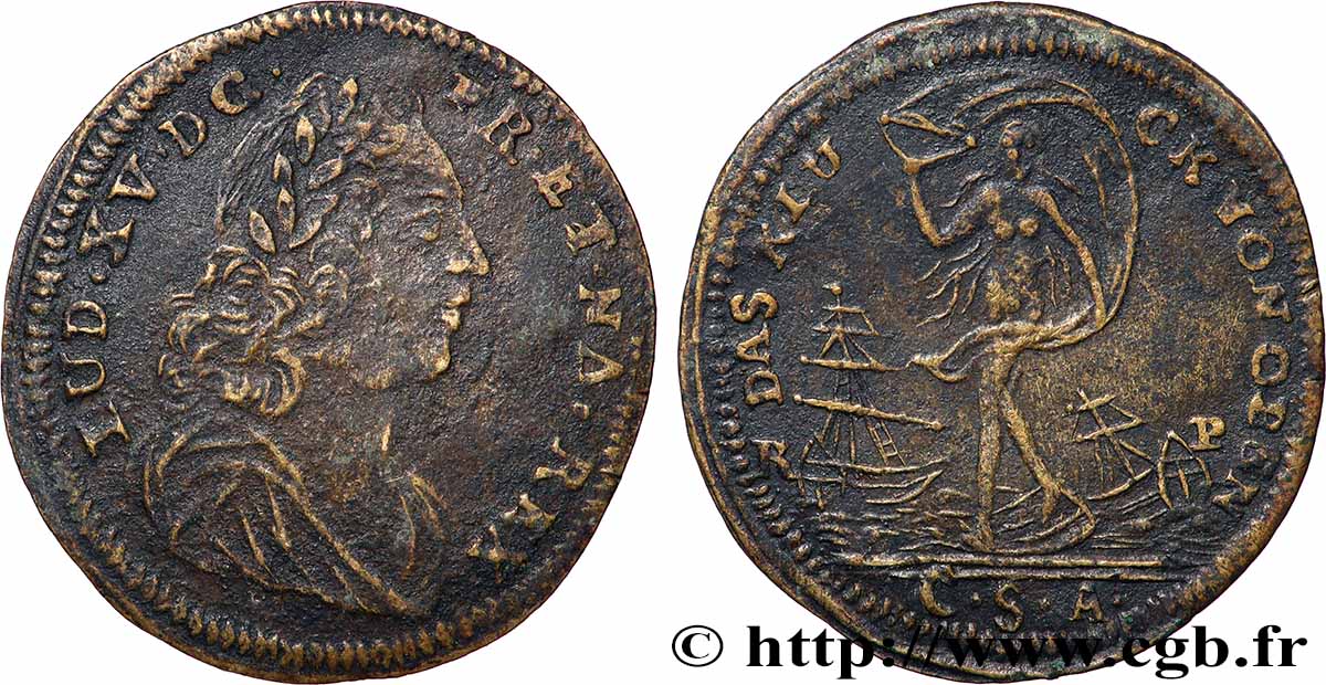 LOUIS XV DIT LE BIEN AIMÉ  TTB