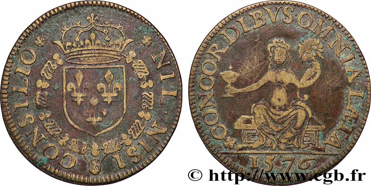 CONSEIL DU ROI Henri III BC+